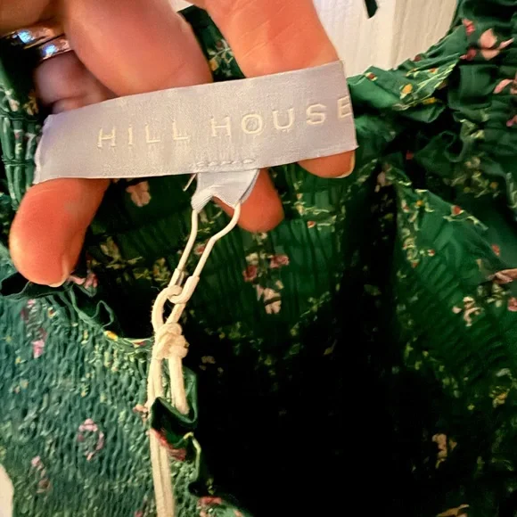 NWT Athena Hill House Emerald Floral Dress - Picture 2 of 3